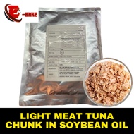 LIGHT SMALL TUNA MEAT IN SOYA OIL 1 KG Canned Tuna Tuna Canned Canned Food