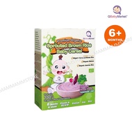 Q Baby Market Bijirin Beras Perang Organik 6 bulan +/Q Baby Market Organic Sprouted Brown Rice Baby 