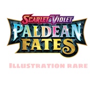 Paldean Fates Illustration Rare