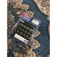RAYS 17 Hex Nut & Lock Set Official Gear Borneo (Original Japan)