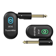 GdWUQ-A14 Wireless Transmission Guitar Bass Electric Blowpipe 2.4 Receiver Transmitter 6.35 Transcei