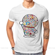 Doraemon Kawaii Robot Cat Manga Cartoon Design T Shirt Men Ofertas Crewneck Tshirt Cotton Harajuku Clothing XS-4XL-5XL-6XL