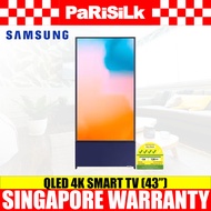 (Bulky) Samsung QA43LS05BAKXXS The SERO QLED 4K Smart TV (2022)(43inch)(Energy Efficiency - 4 Ticks)