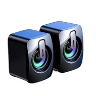 COD KIRIM CEPAT IDEARS Speaker Desktop Subwoofer Stereo Wired 3.5mm Jack USB RGB Light A2/ Speaker l