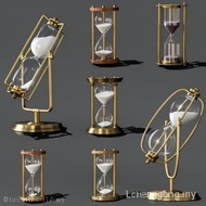 1/2/3/4/5/10/15/30/60Min Metal Hourglass Nordic Creative Light Luxury Sandglass Ornaments European S