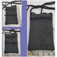 Uncang kulit bertali 7x5 inche