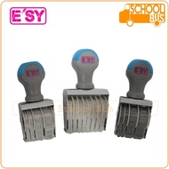 Thai English Date Stamp 4 Mm./ 8-Digit Number 5 Mm. Easy E'Sy /