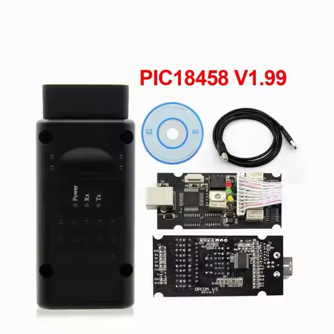 New Arrival OPCOM V1.99 Pic18f458 A+ Quality OP-COM for Op*el Diagnostic-tool OP COM with Real Pic18