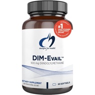 Designs for Health DIM-Evail - 100mg Diindolylmethane Supplement - Enhanced Absorption Technology DI