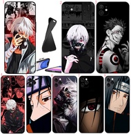 iPhone 15 16 17 Pro Max 16e 15 16 Plus R18 Tokyo ghoul Anime Soft black phone case