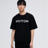 MOTTOM - Oversized T-Shirt Screen Logo | เสื้อยืดโอเวอร์ไซร์ MOTTOM ดีไซน์โลโก้สกรีน