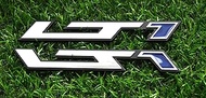 Pair New LT1 Emblems 3D Badge Left and Right Engine Hood Badge Decal Replacement for Corvette C4 C7 