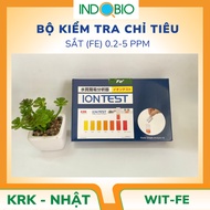 WIT-FE WASTE IRON QUICK TEST KIT, 0-5.0 PPM KRK-JAPAN [MSDS INCLUDED]