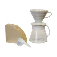 HARIO V60 陶瓷濾杯02組合 XVDD-3012W 1組