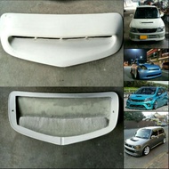 YRV scoop hood bonnet L7 kelisa cuore myvi alza bezza toyota passo Universal airvent bonet depan