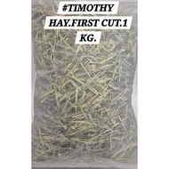 Premium Timothy Hay Grass First Cut for Rabbit Guinea Pig Chinchilla Makanan Arnab 1kg