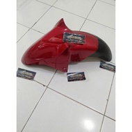 MERAH Yamaha Byison bison bison Front Mudguard Yamaha Byson bison Red