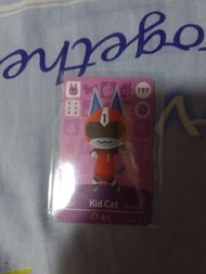 可換 Amiibo 動物森友會 動物之森 Kid Cat 阿一 1ごう