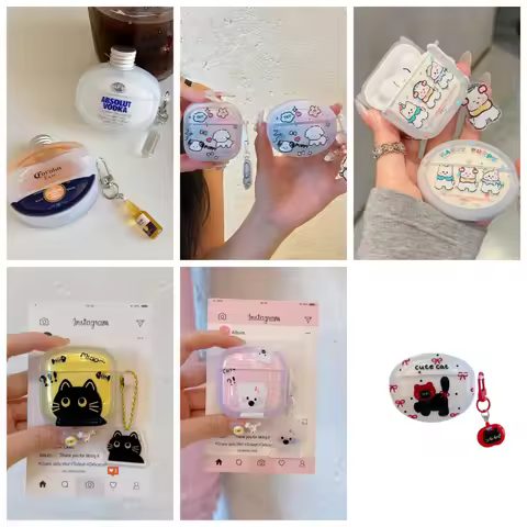 Case for Huawei FreeBuds SE2 SE3 4e 4 5 6 4i 5i 6i 7i FreeClip 2 Pro5 Pro3 Pro4 Pro2 Cute Cartoon Pr