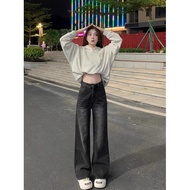 <![CDATA[Jeans Thin Wide-Leg High-Quality]]>