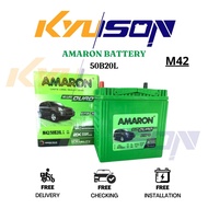 AMARON M42 - 50B20L (EFB) - Stop Start Car Battery - Bezza Advance Myvi Eco-Idle Aruz Nissan Serena 