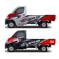 Sticker Cutting Lexus Stiker Mobil Pick Up Granmax Suzuki Apv New Carry dll