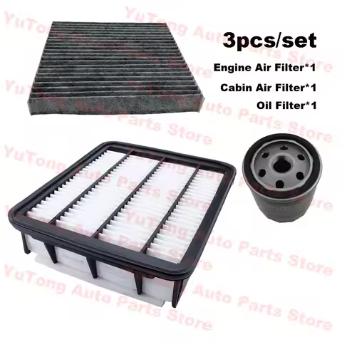 3pcs Filter Set For TOYOTA LAND CRUISER PRADO (J150) 2.8TDI-Diesel Engine Cabin A/C Air Oil Filter K