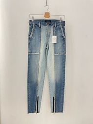 John Undercover Patchwork Skinny Denim Jeans