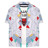 เสื้อยืด พิมพ์ลาย Hellfire Club Stranger Things Season 4 เหมาะกับเทศกาลฮาโลวีน สําหรับผู้หญิง และผู้ชาย