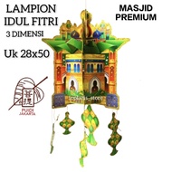 Eid al-Fitr Decoration 3 Dimensional Mosque New 001