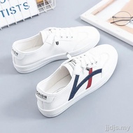SH7 Plus size women's Small white shoes Large size women s shoes 35-43 fat feet white shoes women 41