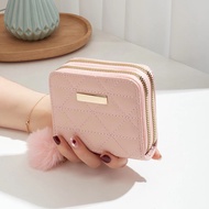 dompet wanita  Dompet wanita berlapis ganda, dompet wanita pendek, dompet wang tunai, dompet wanita 