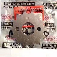 Front Gear GL Pro Neotech Mega Pro Tiger Verza Cb 150 Crf150 428 14t 15t Hayabusa