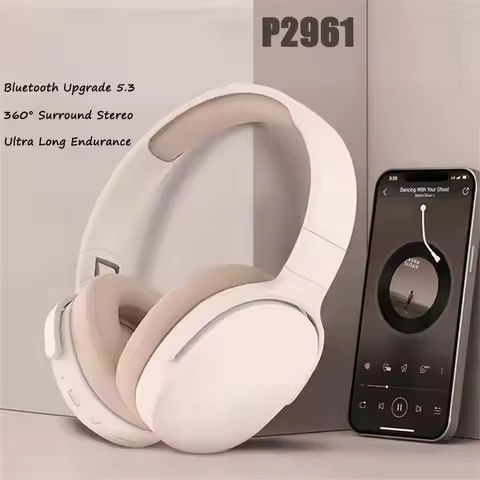 Wireless Bluetooth 5.3 Headphones P2961 Original Earphone For Samsung Iphone Stereo Hifi Headset Gam