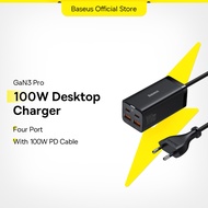 Baseus 65W/100W GaN3 Pro Desktop Charger QC 3.0 PD 4.0 Fast Charger USB Type C Fast Charging