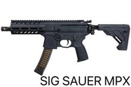 JHS（（金和勝 槍店））刷卡分12期0利率 SIG SAUER MPX 電動槍 E6241