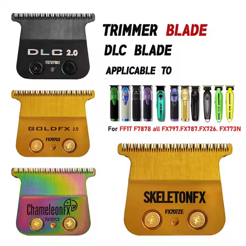 Replaceable Cutter Bit Colorful DLC2.0 FX707Z FX 2.0 Rplacement TITANIUM Blade Compatible BaBy PRO H