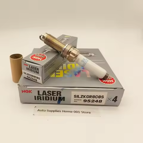 4Pcs Original NGK SILZKGR8C8S 95248 Laser Iridium Platinum Spark Plug For BMW i8 B38 B48 B58 Series 