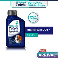 PETRONAS Tutela Brake Fluid DOT4 (0.5L) | Car Brake Fluid / Cecair Brek Kereta
