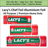 [Ready Stock] Lacys Aluminum Foil Premium Quality Heavy Duty | AF 318 AF 315 AF322 | Chef Foil