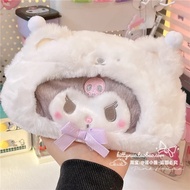 Anime Cartoon Zipper Small Bag Pencil Case Melody Kuromi Cinnamoroll Pompompurin Pochacco Students C