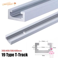 EUCALYTUSMY 1Pcs T-Slot Track, Slide Guide Rail T Slider Fixture Slot Slide T-Track,  19 Type 19x9.5