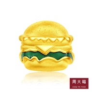 CHOW TAI FOOK 999 Pure Gold Pendant - CheeseBurger R23508