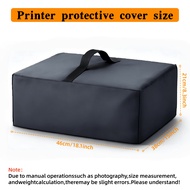 TEMU Printer Cover, Heavy-duty 300d Oxford Cloth Printer Cover, Reinforced Top And Foldable Storage,