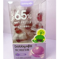 哆比Dobby软糖糖果果汁剥皮水果葡萄芒果青提血橙休闲儿童零食Dobby Fudge Candy Juice Peelingmshe001.my