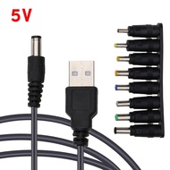 USB ไปยังสายไฟ DC 5V 9V 12V สำหรับเราเตอร์ลำโพง USB USB แจ็ค DC สายชาร์จอะแดปเตอร์เชื่อมต่อปลั๊กสายไ