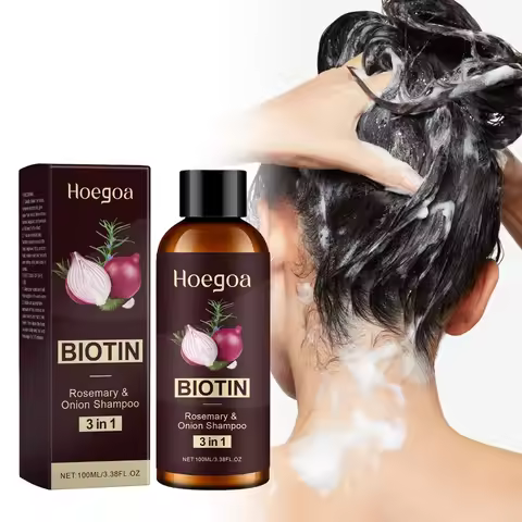 3-in-1 Red Onion Shampoo Black Seed Oil Hair Care Shampoo Hair Care Gentle Cleansing Nourish Scalp R
