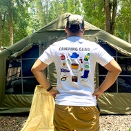 CAMPING GEAR TSHIRT ADULT BY OHLALAPROJECT.ID