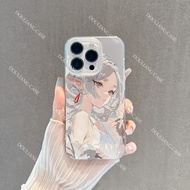 3D Case Redmi 10 10C 12C 12 13 13C 9A 9C NOTE11 12 13 13 Pro Cute Bear Quicksand Premium Texture For