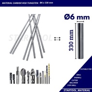 CARBIDE ROD 6 X 330 | MATERIAL CARBIDE ROD TUNGSTEN -Deflexa Store